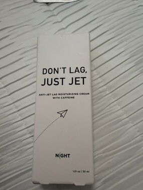 Don't Lag, Just Jet Anti-Jet Lag Moisturizing Cream - White